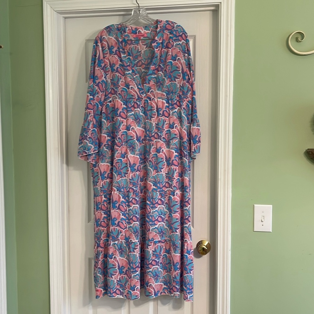 Simply Southern Tiered Maxi Dress- Size XL